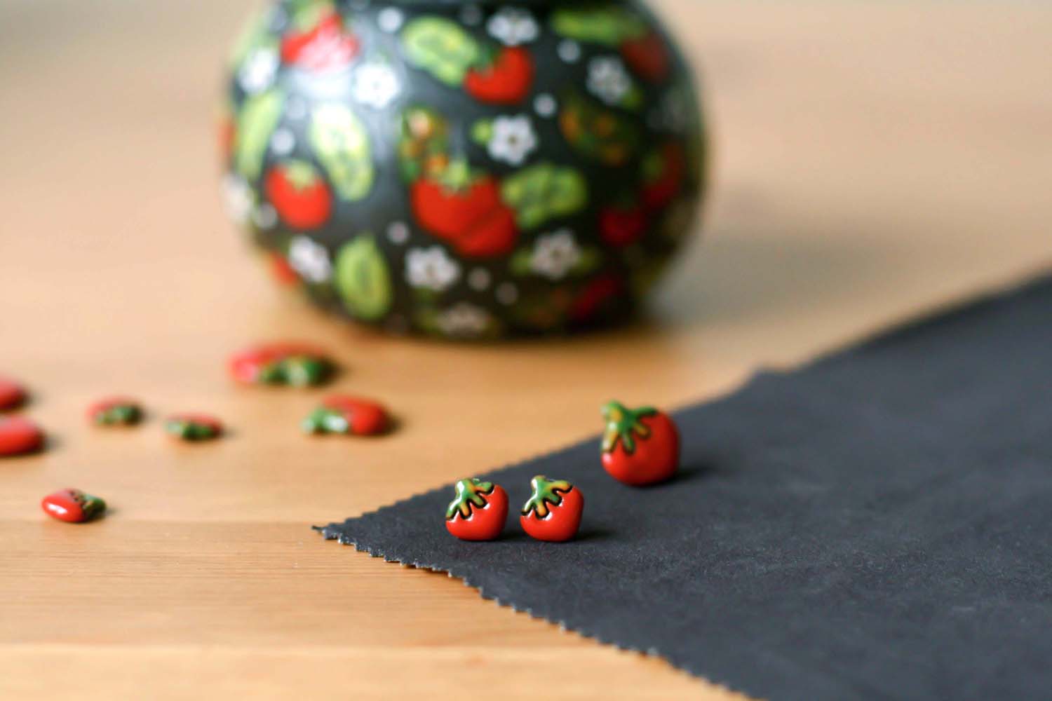 Strawberry Studs - Image 2
