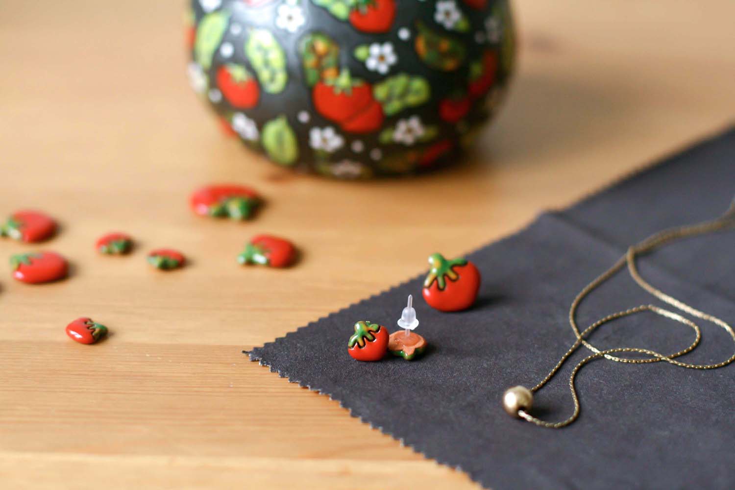 Strawberry Studs - Image 3