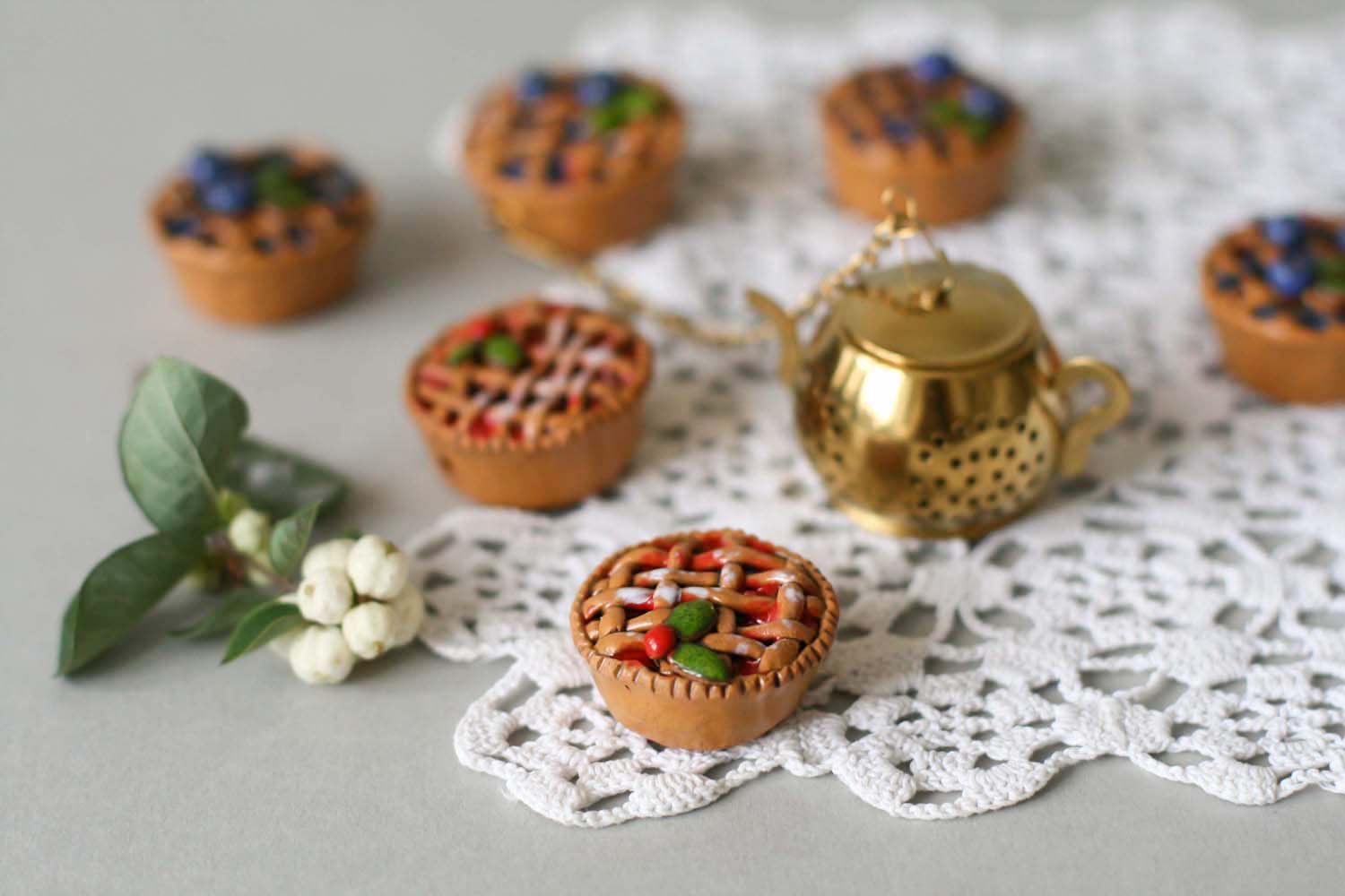 Blueberry / Cherry Pie Tea Infuser - Image 5