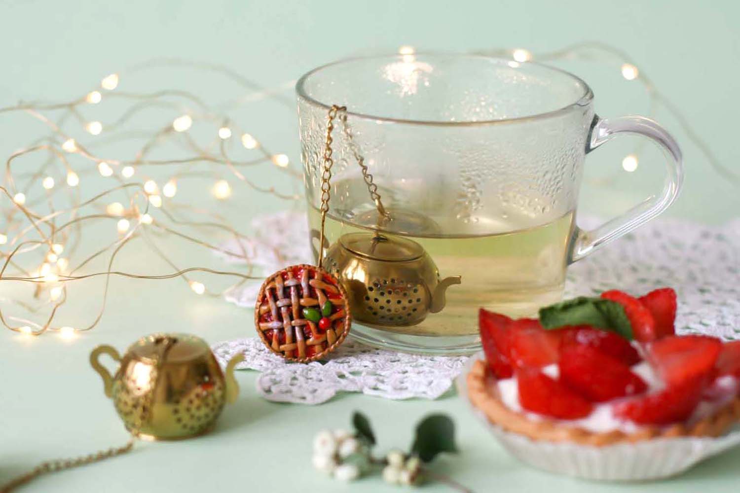 Blueberry / Cherry Pie Tea Infuser - Image 3