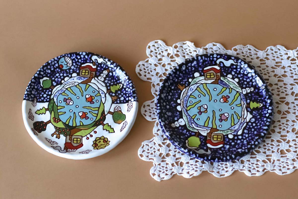 Small Handcarved Serenity Plate - Image 10