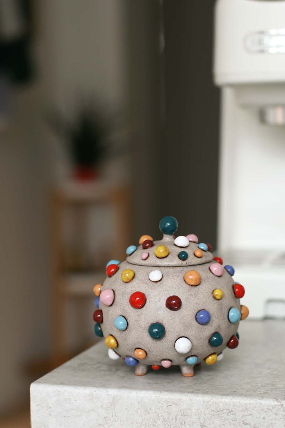Bumpy Sugar Bowl / Jewelry Box - Image 5