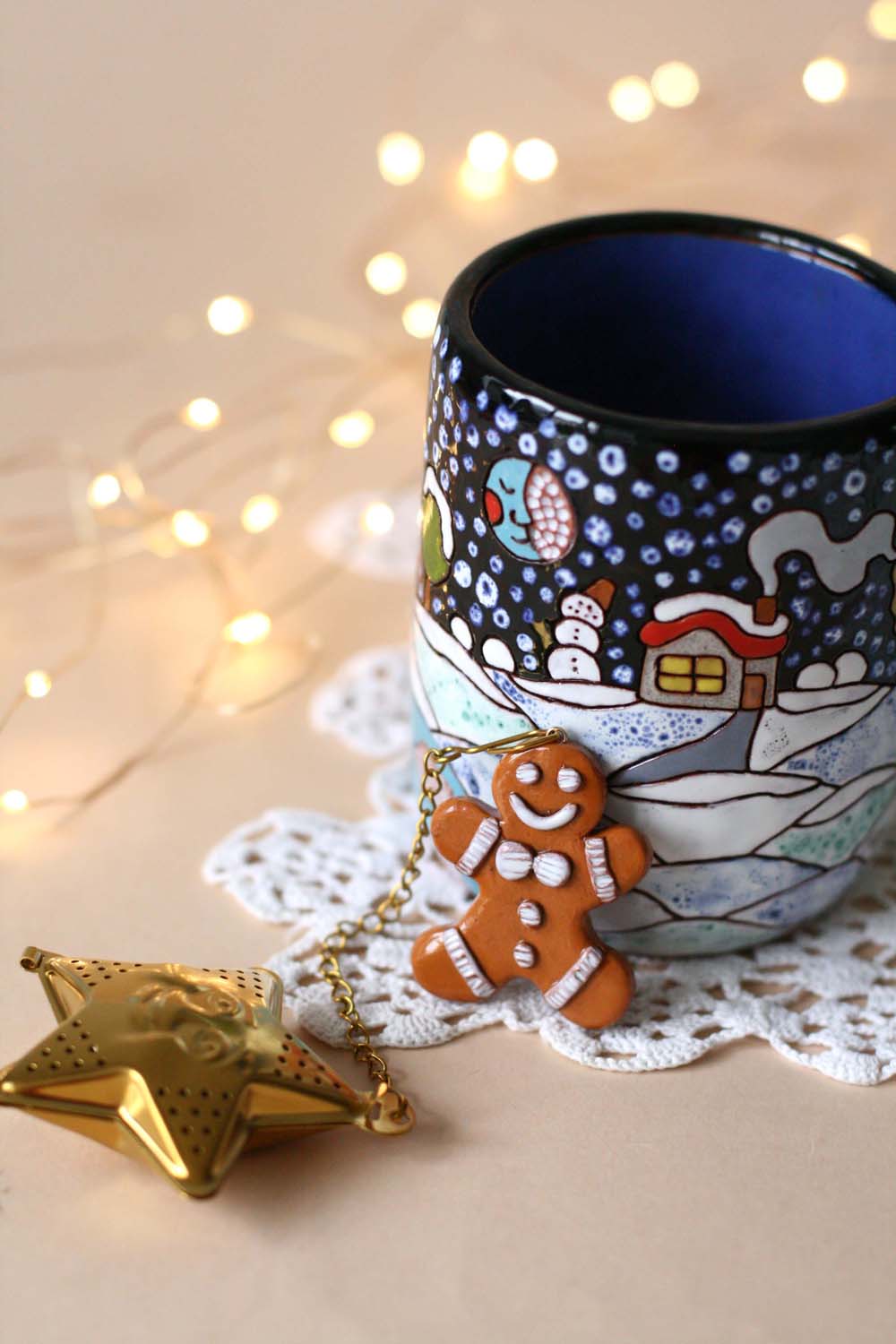 Gingerbread Man Tea Infuser - Image 5