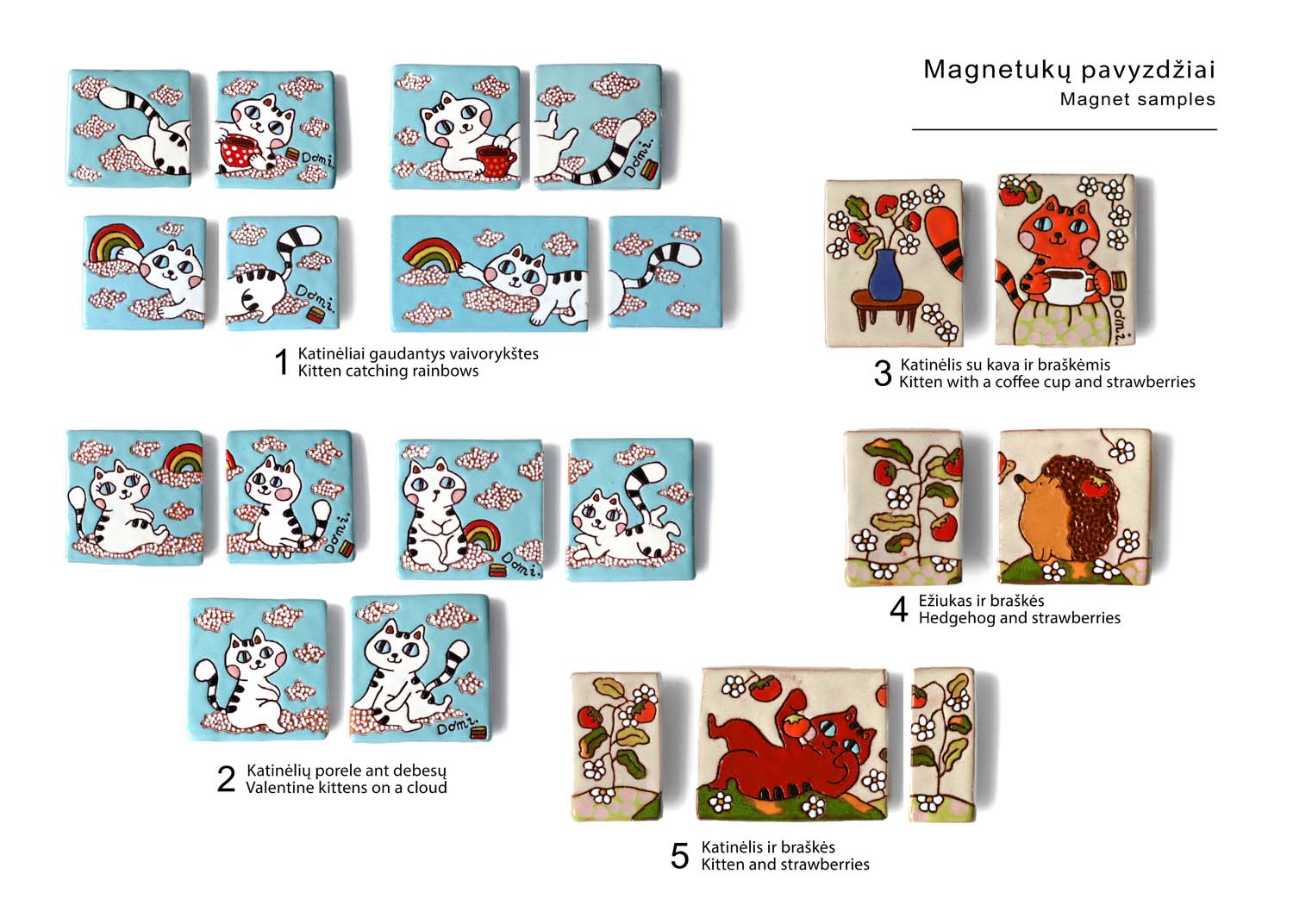 Mini Mosaic - Fridge Magnets - Image 2